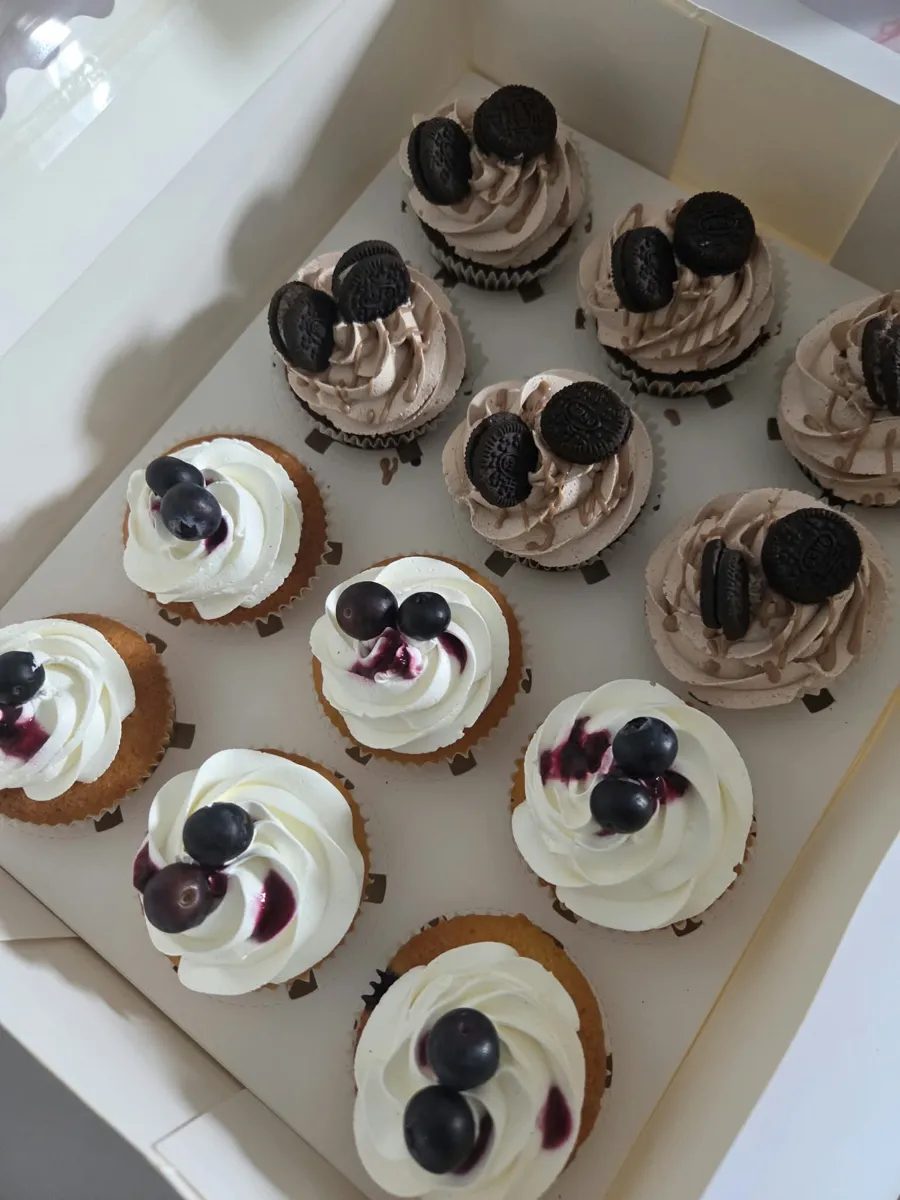 Blueberry cupcakes